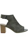 Clarks Originals Deva Bell Block-heel Sandal In Green