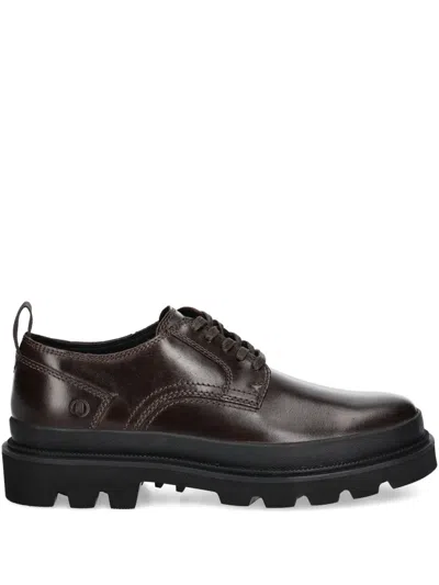 Clarks Originals Leather Lace-up Shoes In Brown