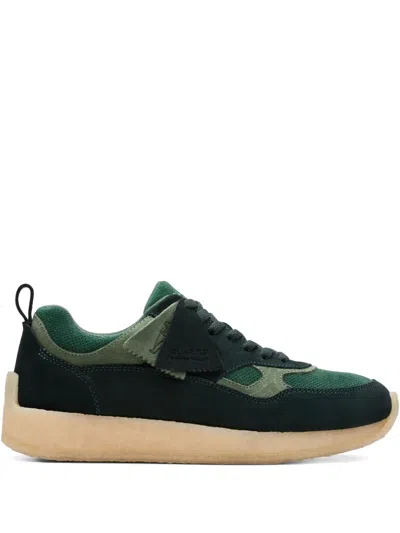 Clarks Originals Lockhill "dark Green" Sneakers