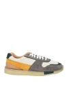 Clarks Originals Man Sneakers Grey Size 11.5 Leather In Grey