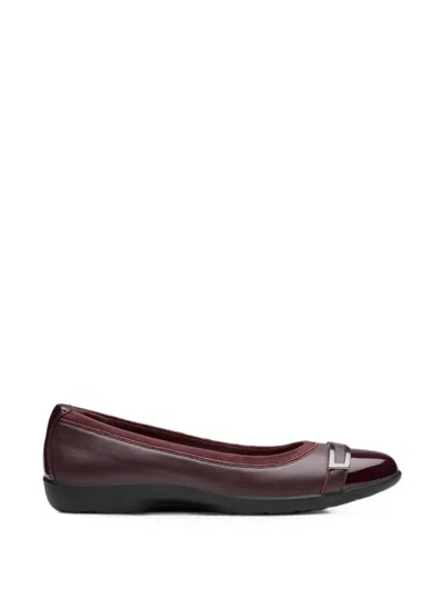 Clarks Originals Meadow Rose Ballet Flats In Red