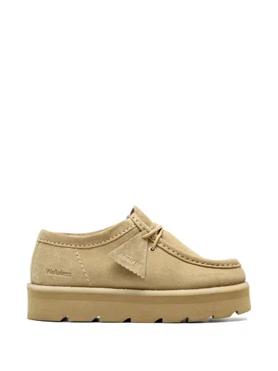 Clarks Originals Meare Wallabee Wmns Platform Boots In Neutral
