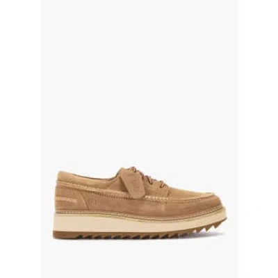 Clarks Originals Mens Clarkhill Lace Shoes In Light Tan Suede In Neutrals