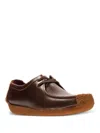 Clarks Originals Natalie "chestnut Leather" Desert Boots In Brown