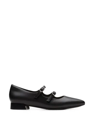 Clarks Originals Natalyn Lane Buckle-strap Pumps In Black