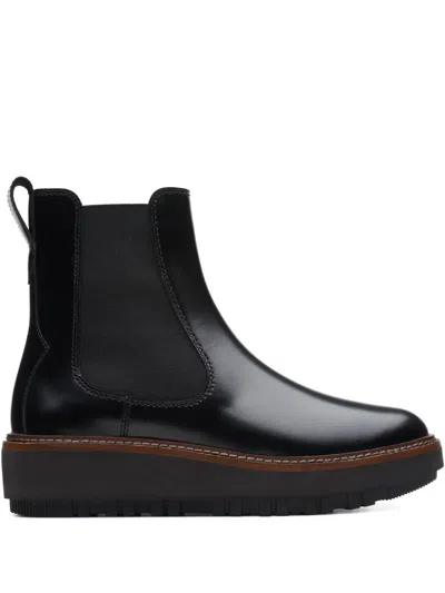 Clarks Originals Orianna Chelsea Boots In Black