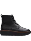 Clarks Originals Orianna Lace-up Boots In Black