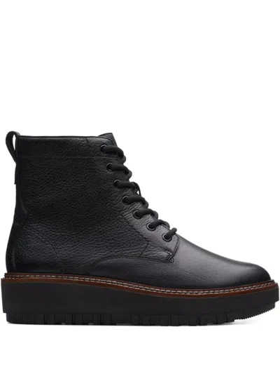Clarks Originals Orianna Lace-up Boots In Black