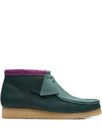 Clarks Originals Panelled "green" Desert Boots