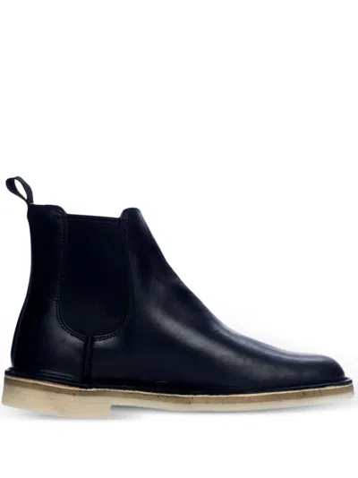 Clarks Originals Peak "black Leather" Chelsea Boots
