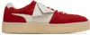 Clarks Originals Red Tor 80 Sneakers In Red Combi