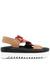 Clarks Originals Ridged-sole Sandals In Neutrals
