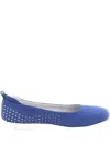 Clarks Originals Step Allena Sea Perforated Mules In Blue