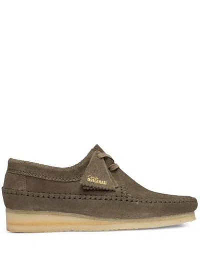 Clarks Originals Suede Lace-up Shoes In Brown