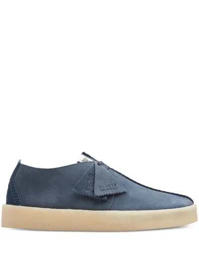 Clarks Originals Suede Trek Cup Shoes In Blue