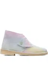 Clarks Originals Tie-dye "multi (rainbow) Boots In Neutral