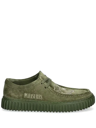 Clarks Originals Torhill Drgnlo Shoes In Green