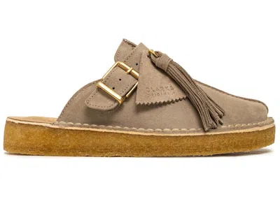 Pre-owned Clarks Originals Trek Mule Suede (women's) Sneakers In Brown/sand