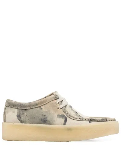 Clarks Originals Wallabee Ankle Boots In Neutrals