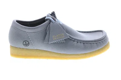 Pre-owned Clarks Originals Wallabee Boot Grey