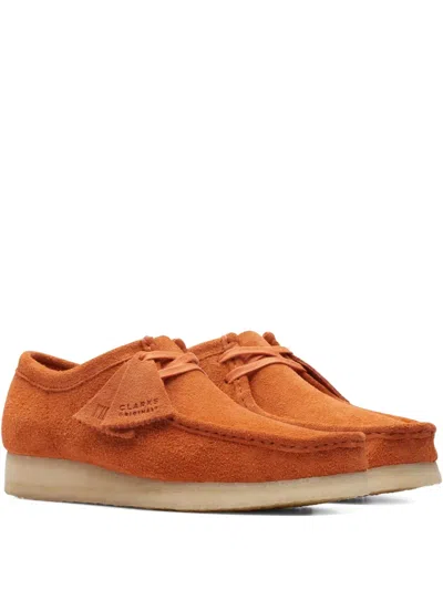 Clarks Originals Wallabee "burnt Orange" Loafers