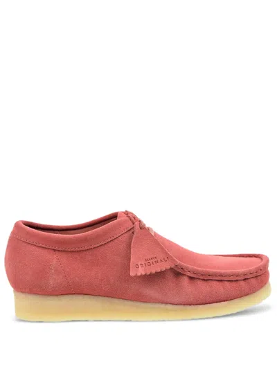 Clarks Originals Wallabee "clay" Boots In Pink