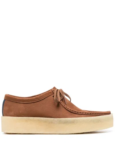 Clarks Originals Wallabee Lace-up Shoes In Brown
