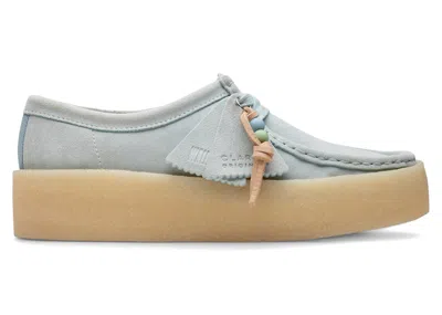 Pre-owned Clarks Originals Wallabee Cup (women's) Sneakers In Blue