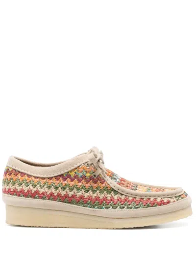 Clarks Originals Wallabee Derby Shoes In Multi