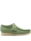 Clarks Originals Wallabee Lace-up Boots In Green