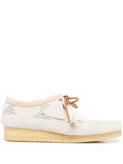 Clarks Originals Wallabee Lace-up Fastening Boots In Braun