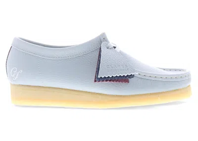 Pre-owned Clarks Originals Wallabee Leather (women's) Sneakers In Light Blue