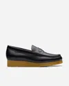 Clarks Originals Wallabee Loafer In Black