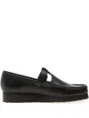 Clarks Originals Wallabee Loafers In Black