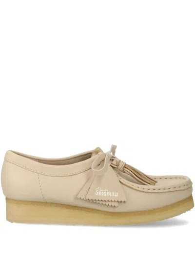 Clarks Originals Wallabee Loafers In Neutrals