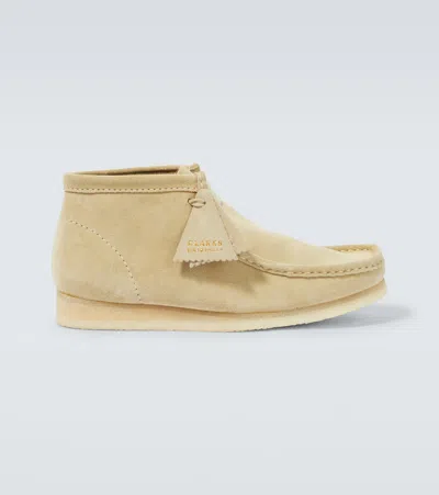 Clarks Originals Stiefel Wallabee Aus Veloursleder In Maple Suede