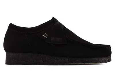 Pre-owned Clarks Originals Wallabee Suede (women's) Sneakers In Black