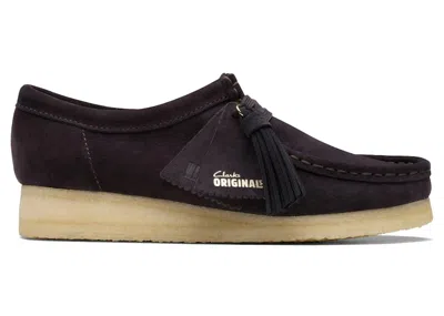 Pre-owned Clarks Originals Wallabee Suede (women's) Sneakers In Brown Slate