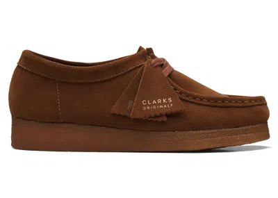 Pre-owned Clarks Originals Wallabee Suede (women's) Sneakers In Cola