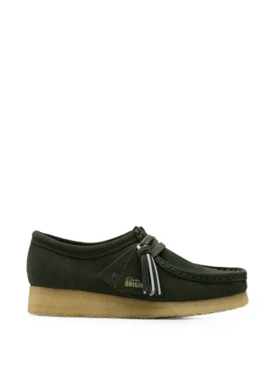 Clarks Originals Wallabee Tassel-detail Loafers In Green