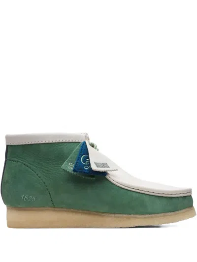 Clarks Originals Wallabee Vcy "green" Desert Boots