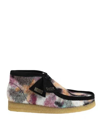 Clarks Originals Ankle Boots In Purple