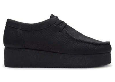 Pre-owned Clarks Originals Wallacraft Lo Nubuck (women's) Sneakers In Black