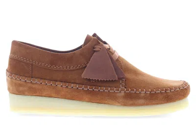 Pre-owned Clarks Originals Weaver Suede (women's) Sneakers In Ginger In Brown
