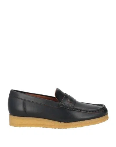 Clarks Originals Woman Loafers Black Size 6 Leather