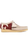 Clarks Originals X Franck Pellegrino Wallabee Loafers In Rot