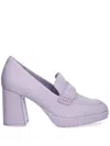 Clarks Originals X Martine Rose 85mm Loafer-style Pumps In Violett