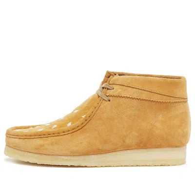 Clarks Originals X Vandy The Pink Wallabee Boots ' Cheeseburger Yellow'