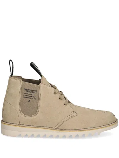 Clarks Originals Xneighborhood Suede Boots In Neutrals