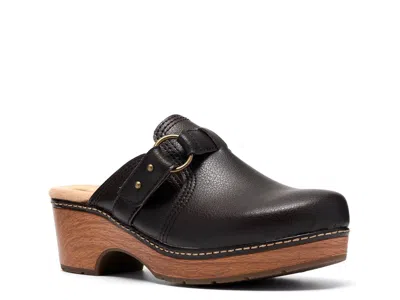 Clarks Paizlee Ali Platform Clog In Dark Brown